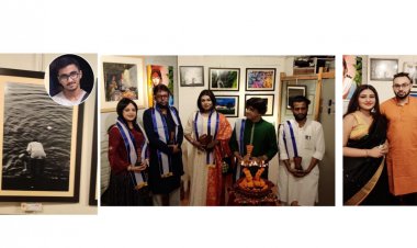 Charukala's Exhibition shines Embossoming Soumita's Dusk