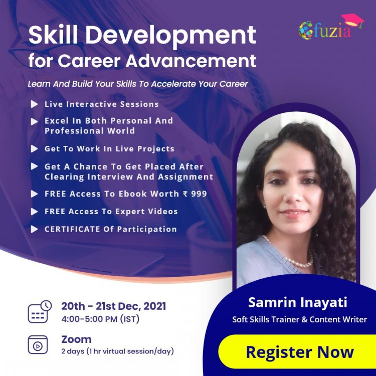 Upcoming Masterclass Alert: Skill Development for Career Advancement