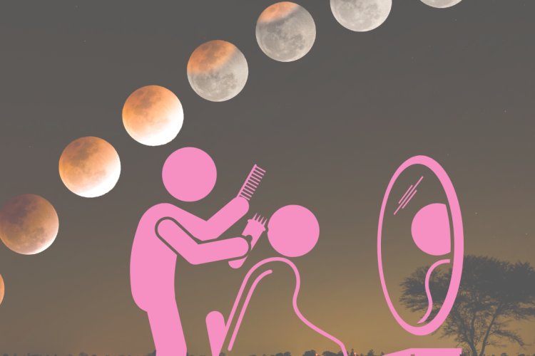 Lunar Hair Cut How cutting your hair by the moon phases can initiate