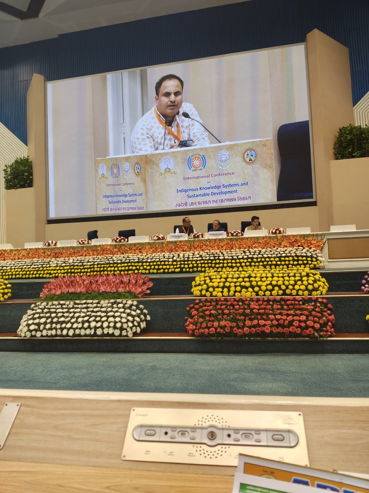 Sidhharrth S Kumaar Unveils Groundbreaking Research on Urban Planning at International Conference on Indigenous Knowledge Systems and Sustainable Development